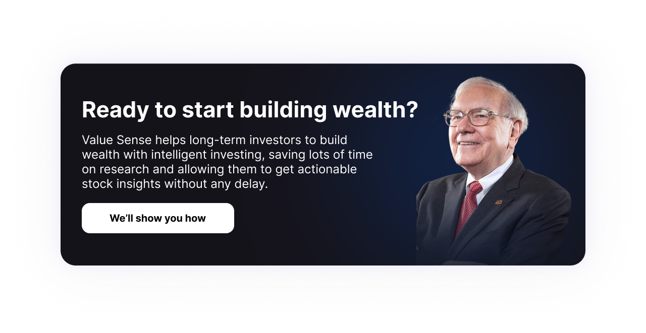 Building wealth, Value Sense