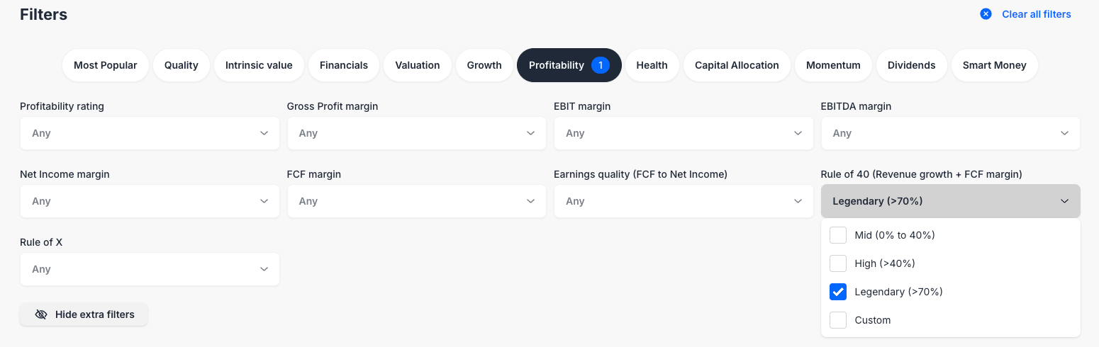 Rule of 40 Explained: The Ultimate SaaS Stock Analysis Guide Using ValueSense
