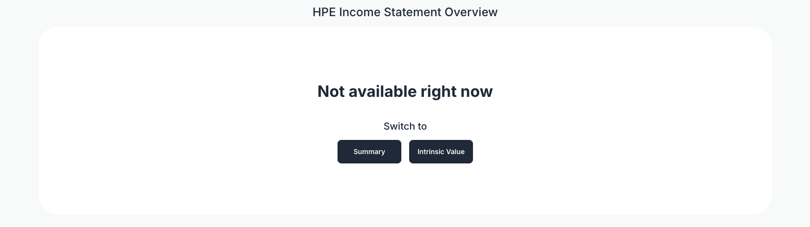 [HPE](https://valuesense.io/ticker/hpe) Income Statement Overview