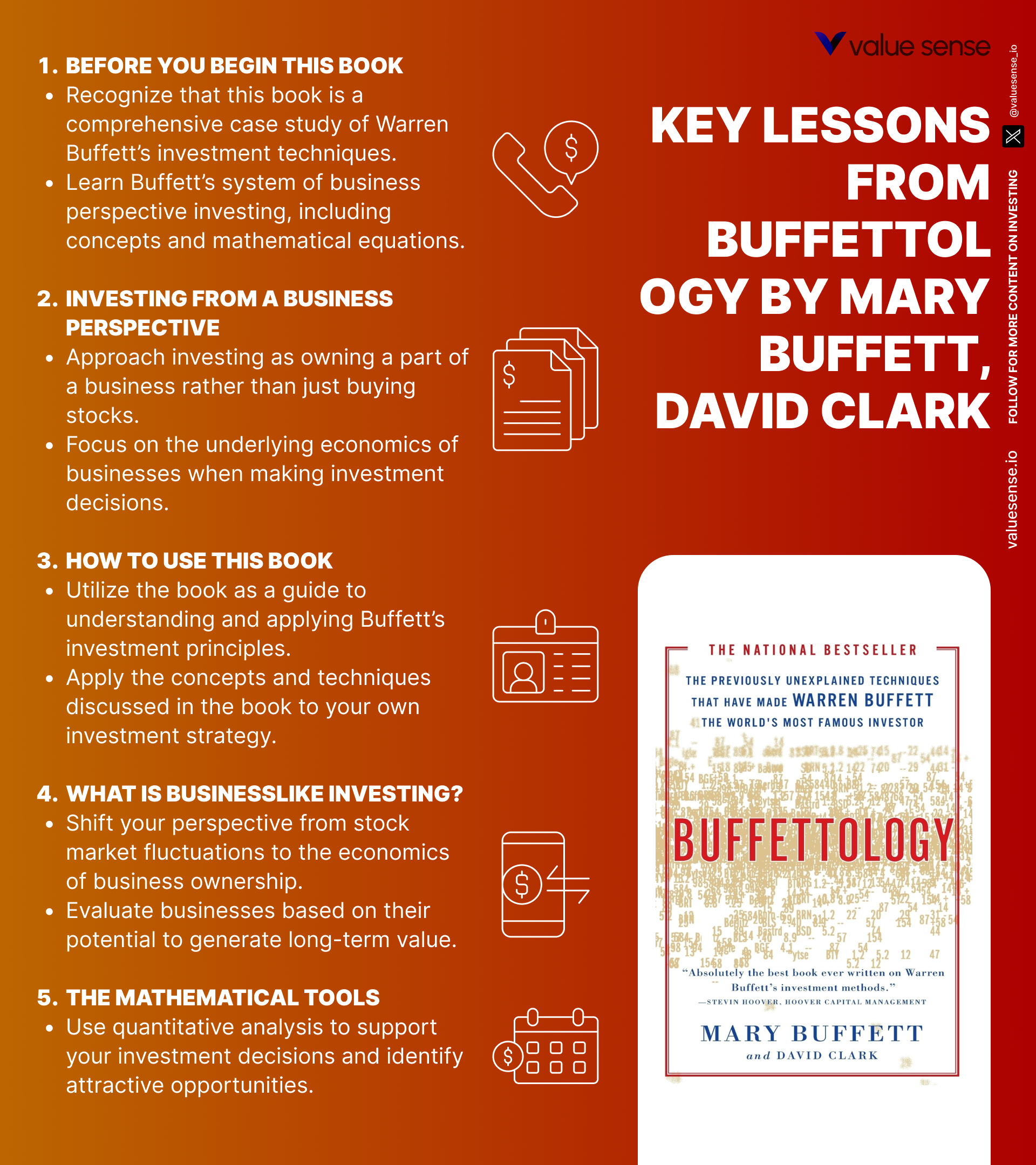 Buffettology Book Lessons