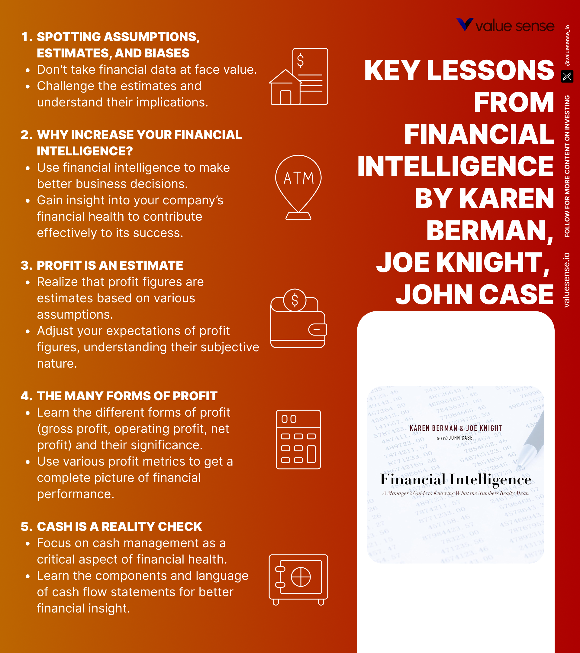 Financial Intelligence Book Lessons