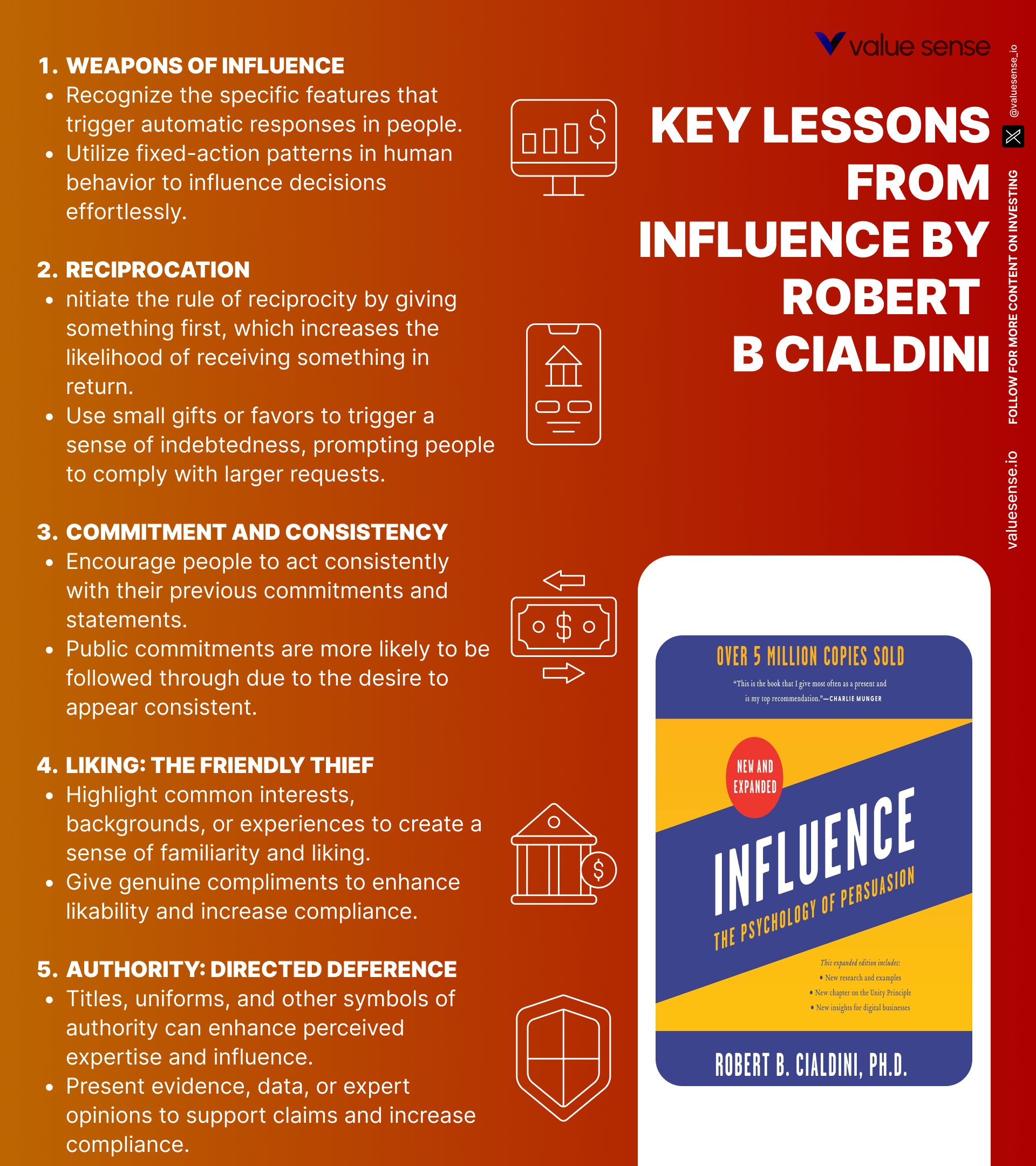 Influence Book Lessons