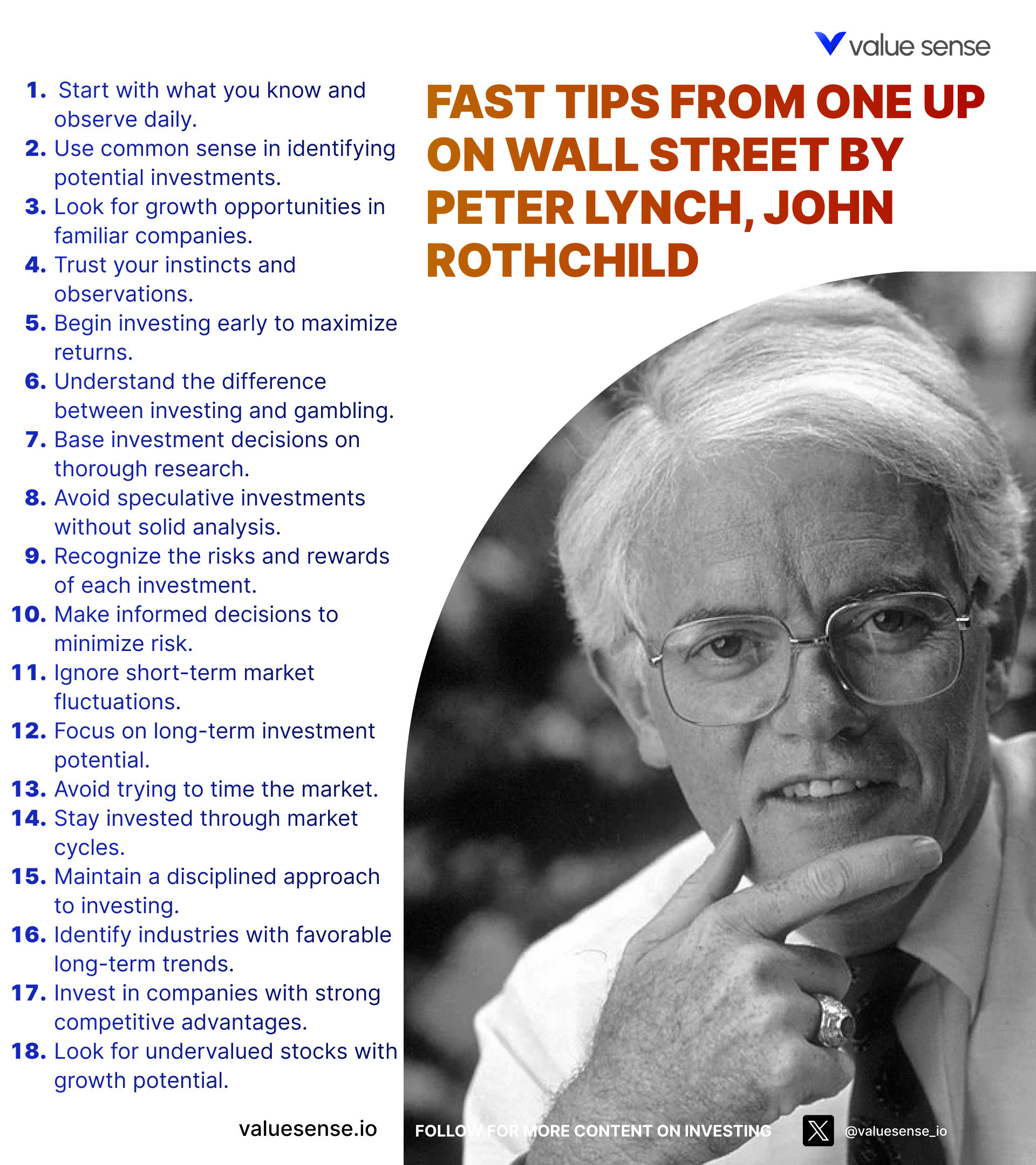 One Up On Wall Street Fast Tips