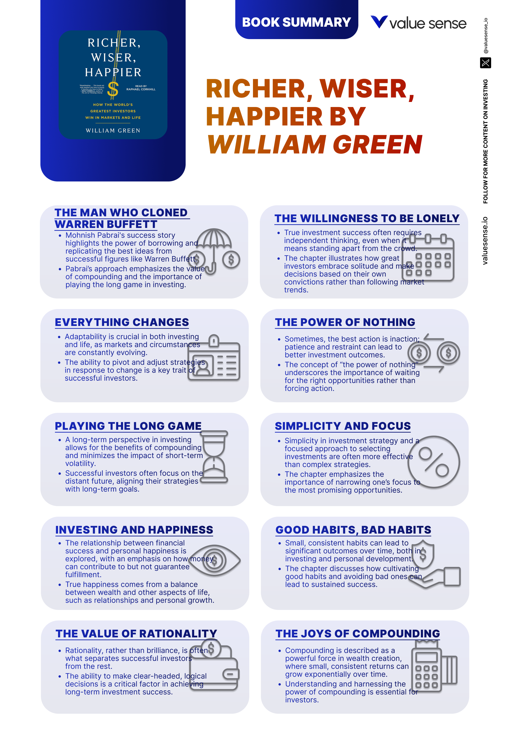 Richer, Wiser, Happier Book Summary