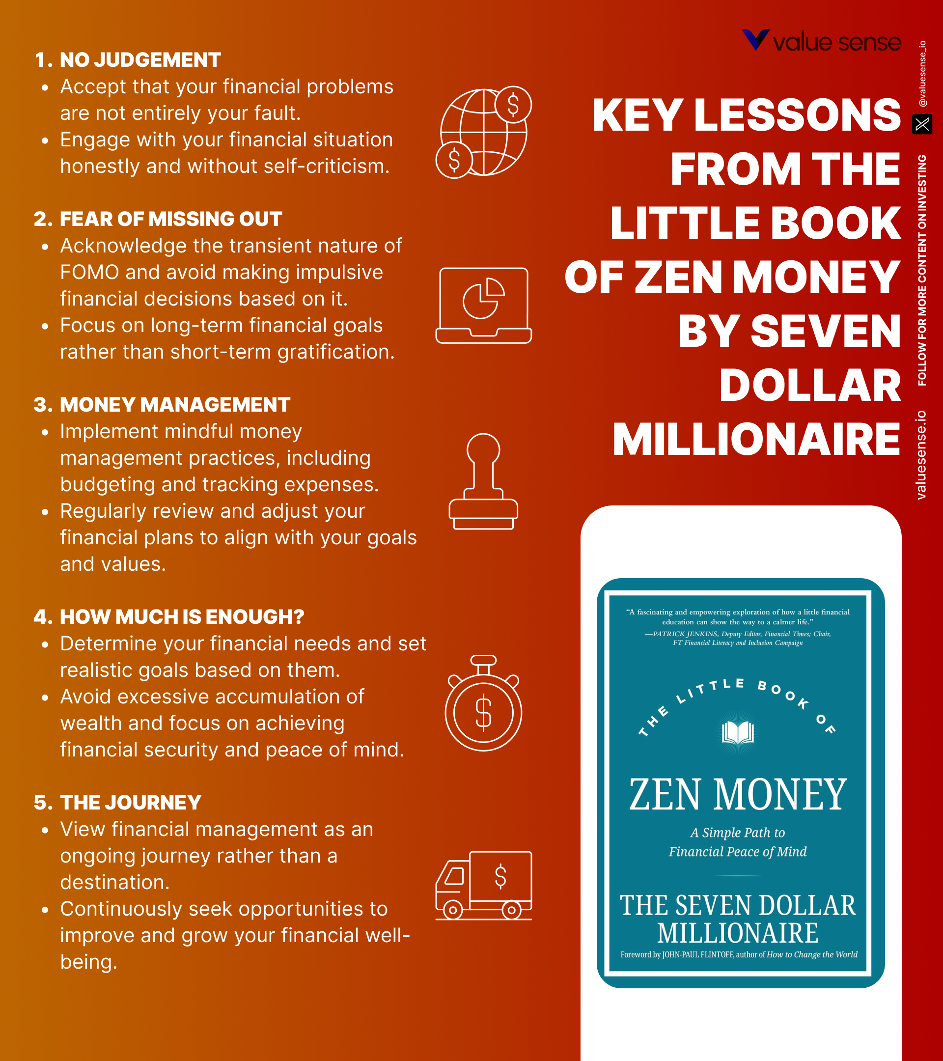 Key Lessons from The Little Book of Zen Money