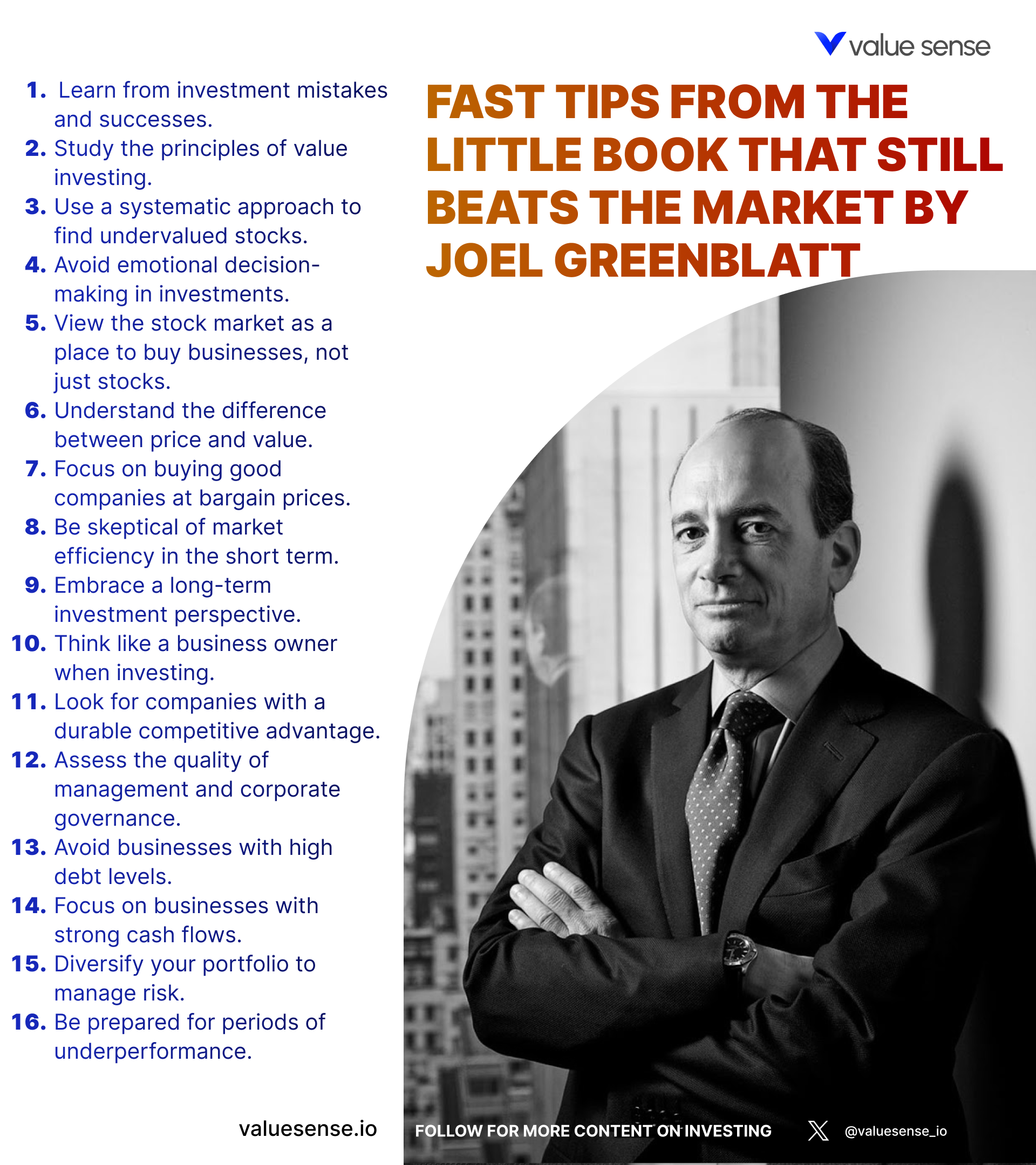 The Little Book That Still Beats the Market Summary