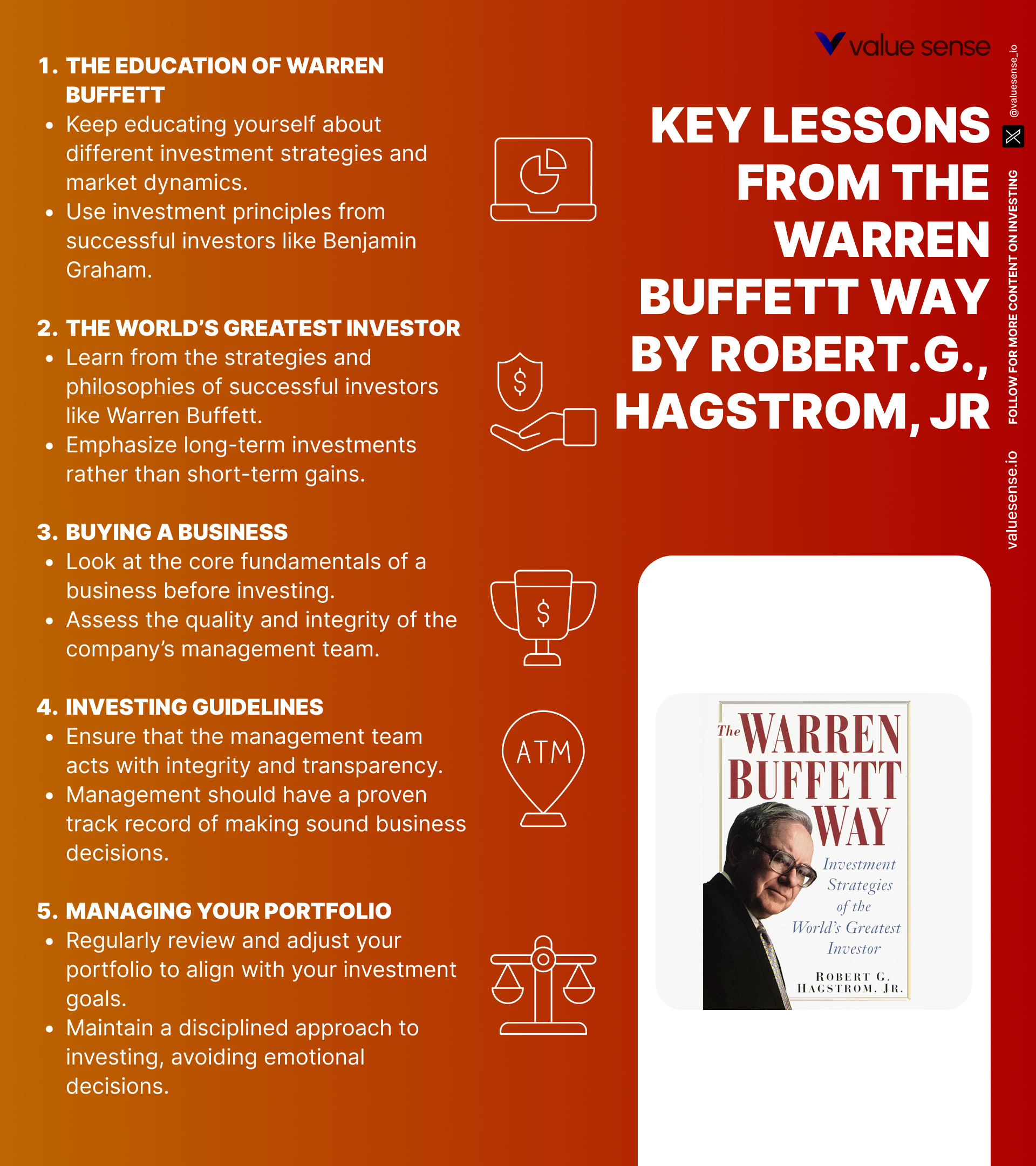 The Warren Buffett Way Book Lessons