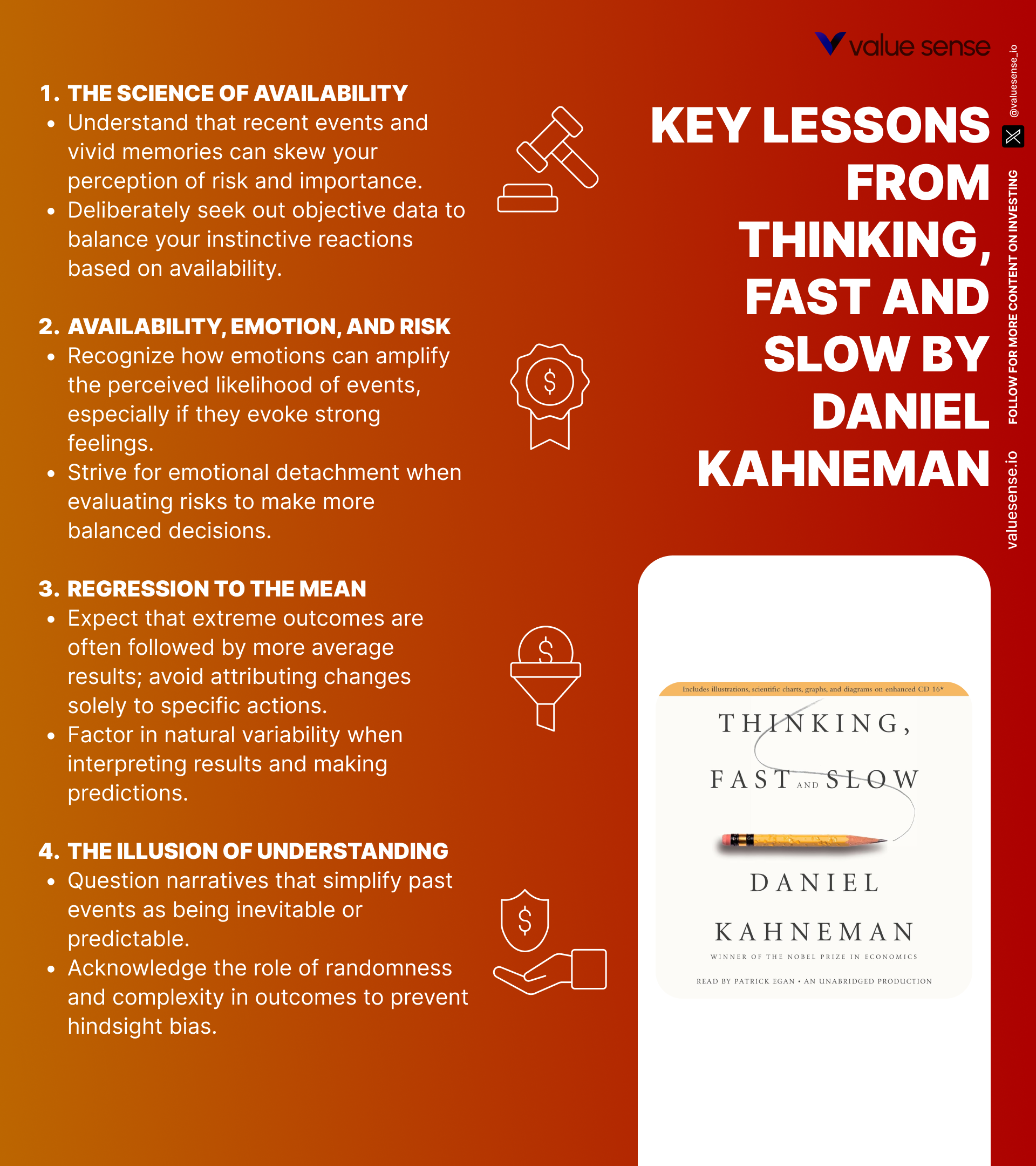 Thinking, Fast and Slow Book Lessons