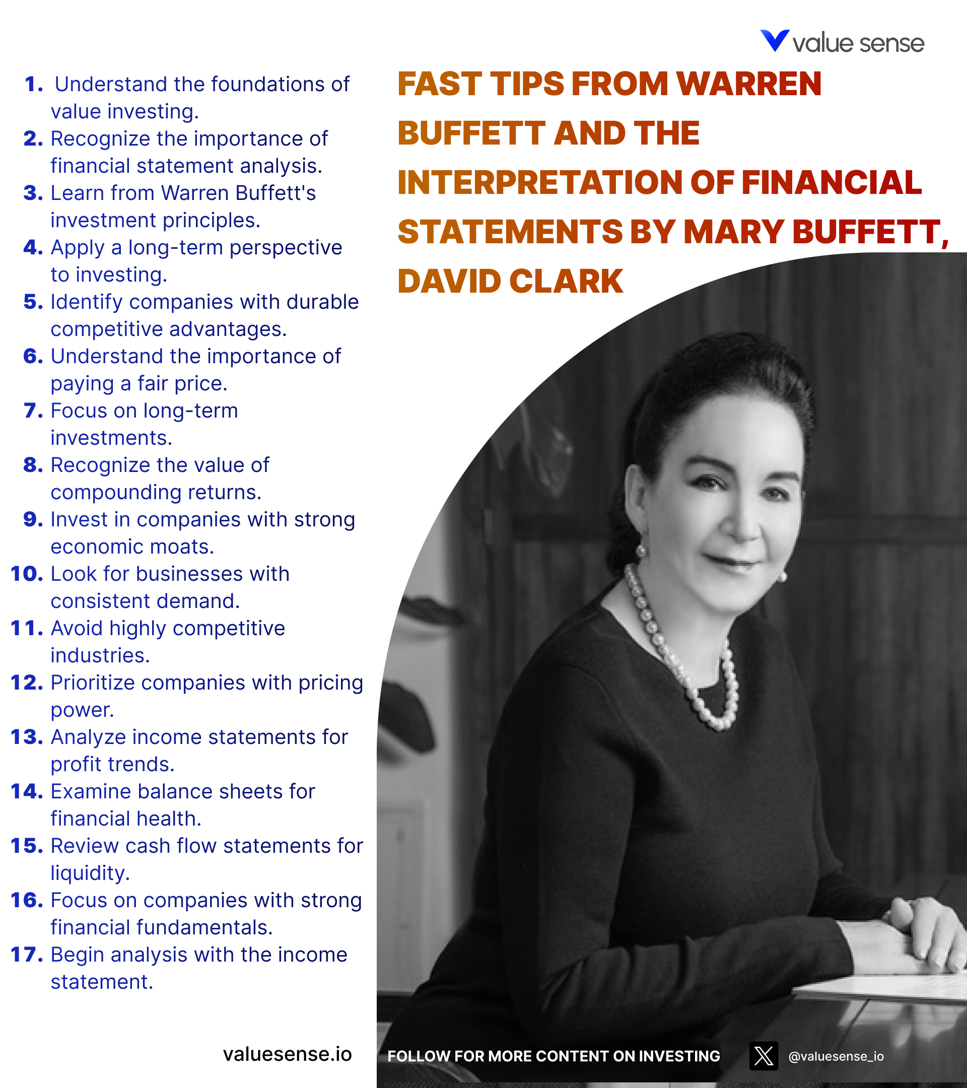 Warren Buffett and the Interpretation of Financial Statements Fast Tips