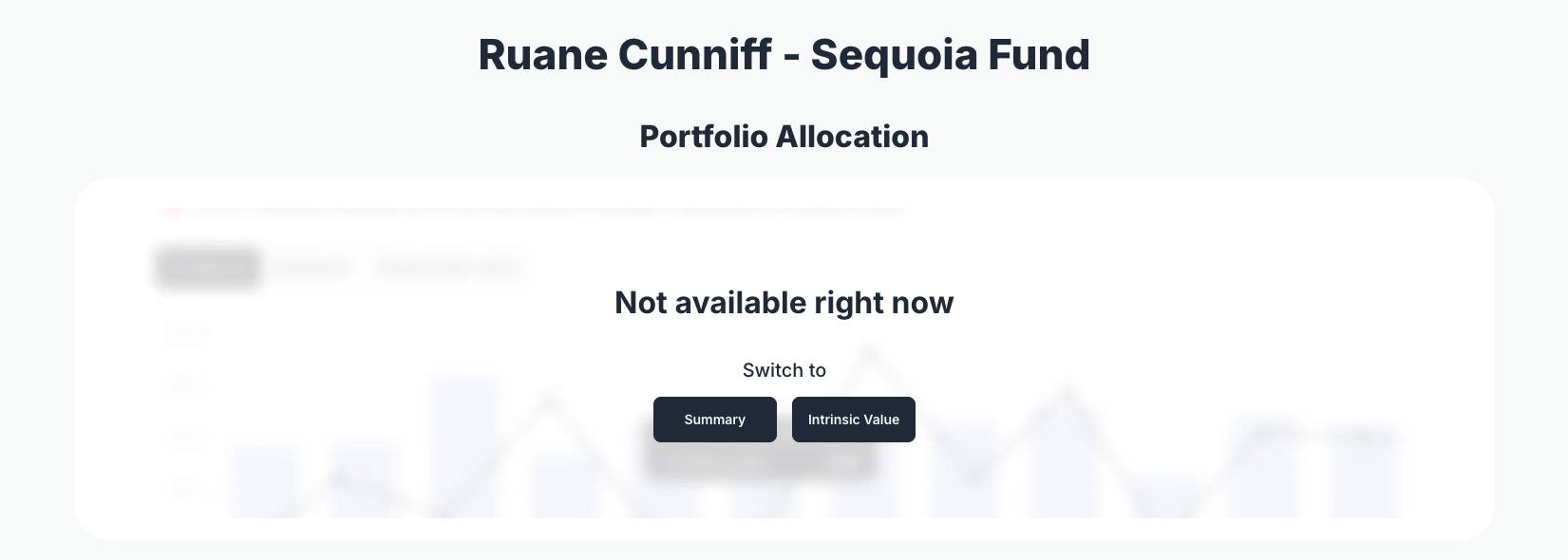 Ruane Cunniff - Sequoia Fund Portfolio Analysis