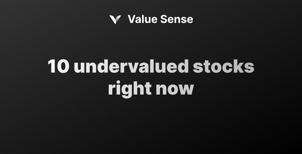 10 undervalued stocks