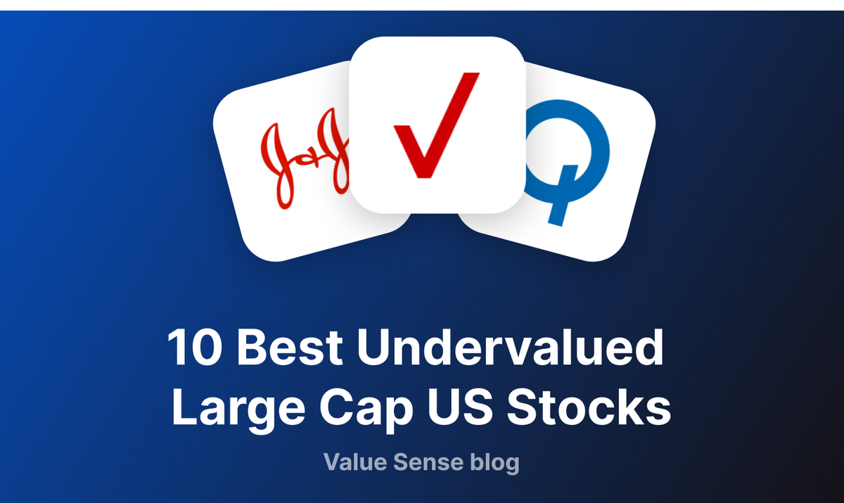 10 Best Undervalued Large Cap US Stocks - valuesense.io