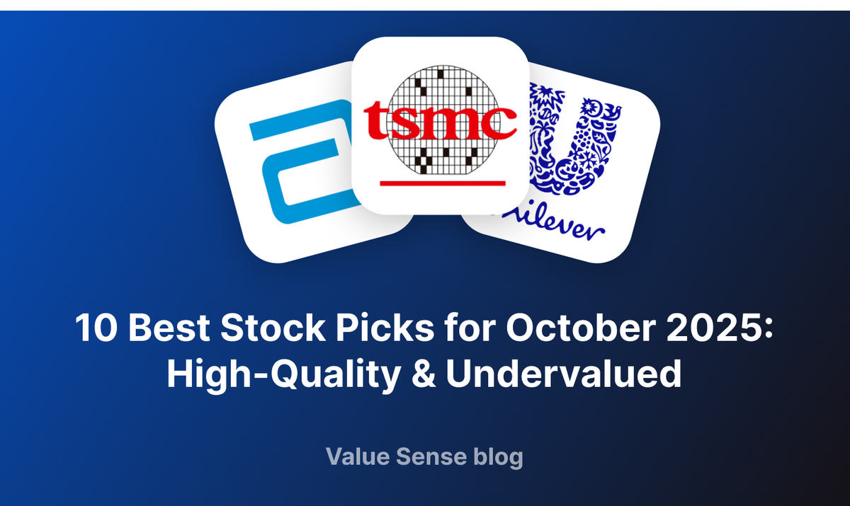10 Best Stock Picks for October 2025: High-Quality & Undervalued Opportunities