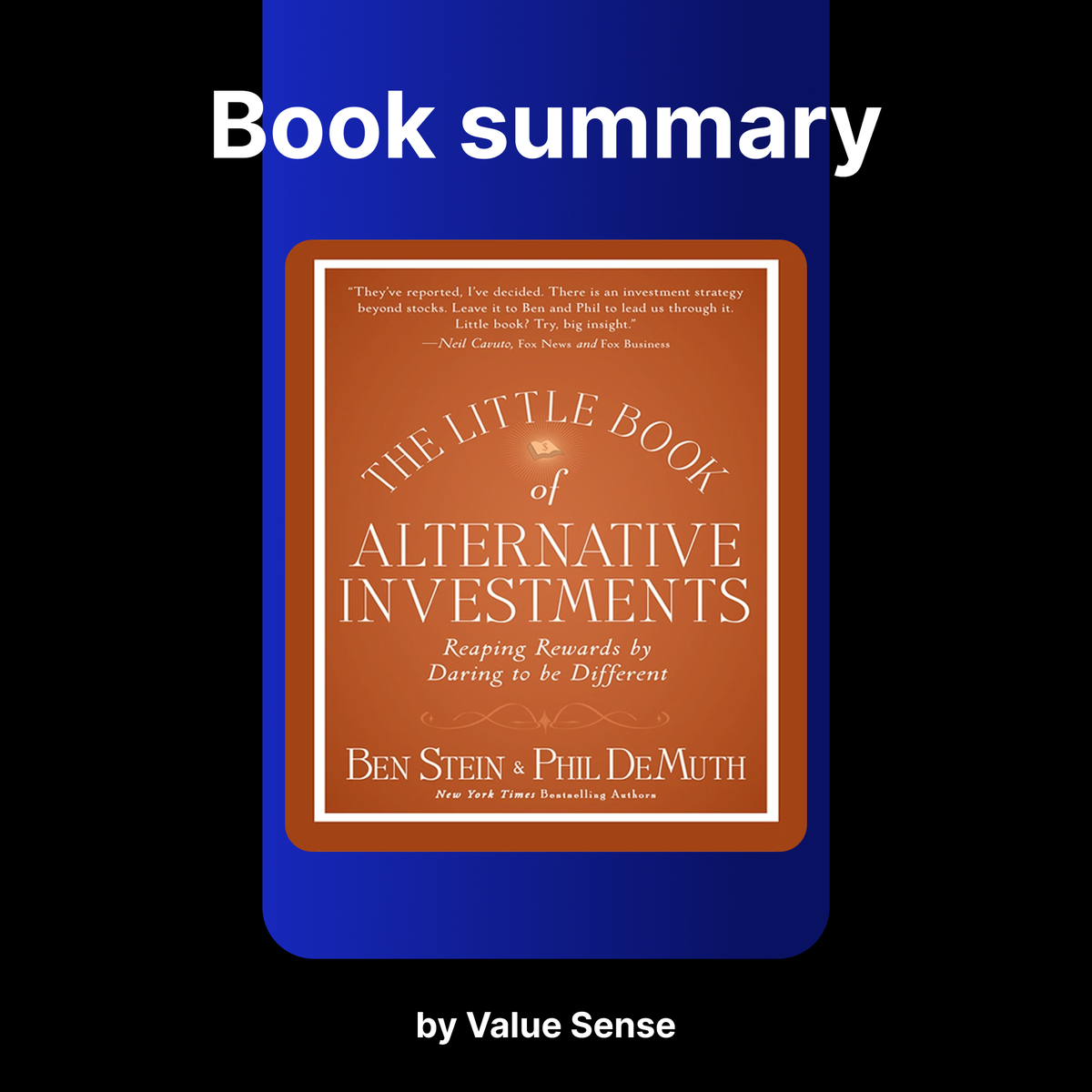 The Little Book of Alternative Investments by Ben Stein, Phil DeMuth