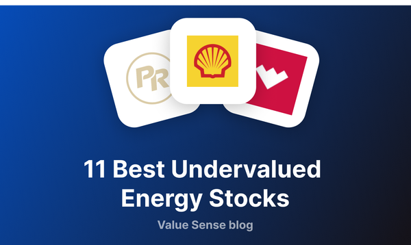 11 Best Undervalued Energy Stocks - valuesense.io