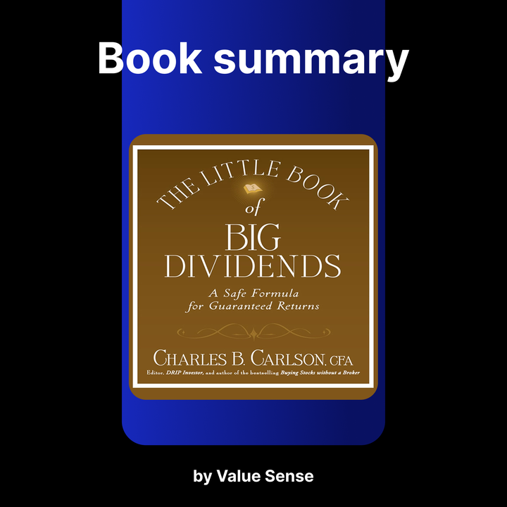 The Little Book of Big Dividends by Charles B. Carlson