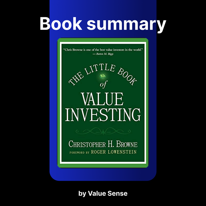 The Little Book of Value Investing by Christopher H. Browne, Roger Lowenstein