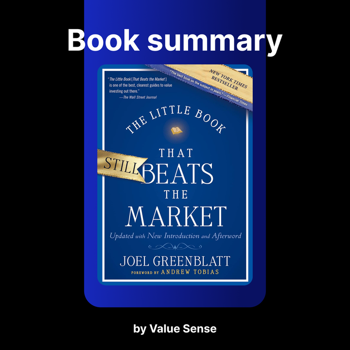 The Little Book That Still Beats the Market by Joel Greenblatt